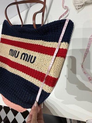 Borsa Miu Miu Beige e Rosso