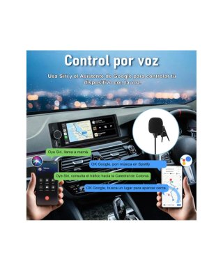 Radio Coche CarPlay Android Auto 1 Din