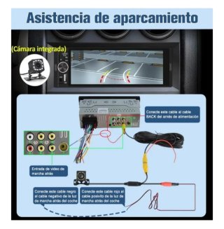 Radio Coche CarPlay Android Auto 1 Din