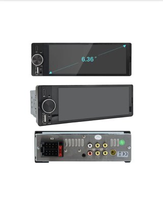 Radio Coche CarPlay Android Auto 1 Din