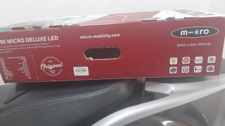 Patín Mini Deluxe Rojo Poco Uso