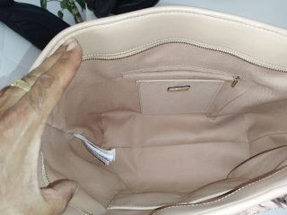 Borsa Aldo donna pelle beige e cuoio