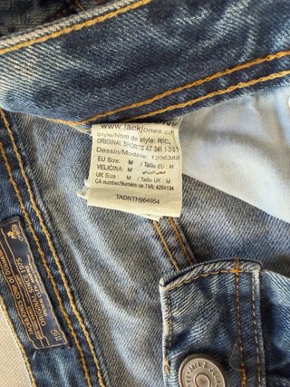 Pantalones cortos vaqueros Jack & Jones talla M