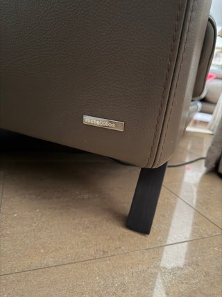 Sofá Roche Bobois Piel Marrón