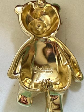 Spilla Max Mara oro Made in Italy