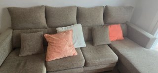 Sofá modular gris