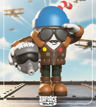 Milfo Airforce Figura Coleccionable