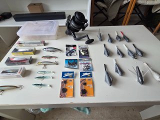 Kayak de pesca + lote pesca