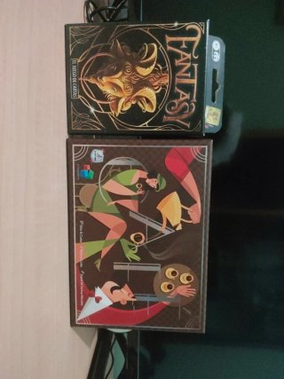 Lote 2 juegos de mesa: Fantasy y Café