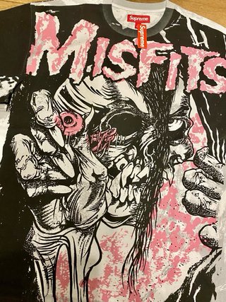 T-shirt Supreme The Misfits Skull Graphic