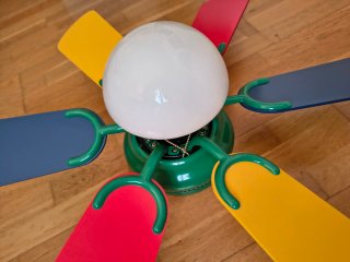 Lámpara Ventilador Infantil Multicolor
