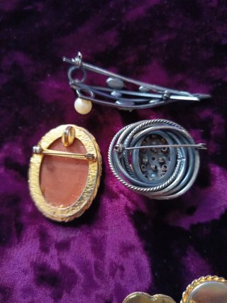 Lote Broches Vintage