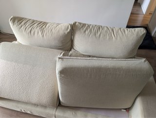 Sofá beige 2 plazas