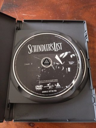 La Lista de Schindler DVD