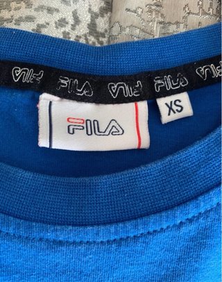 Camiseta Fila Hombre XS Como Nueva Streetwear