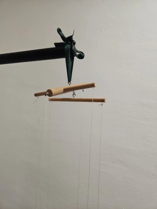 Marioneta de madera estilo Pinocho