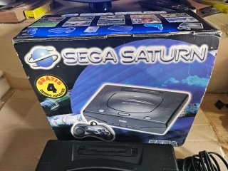 Sega Saturn Console + Jogos + Controles