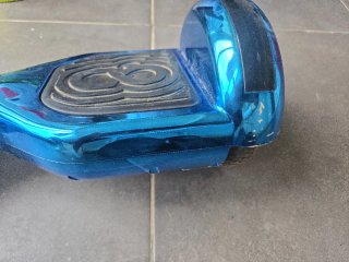 Hoverboard Azul Eléctrico Skate Flash y bolsa