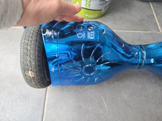 Hoverboard Azul Eléctrico Skate Flash y bolsa