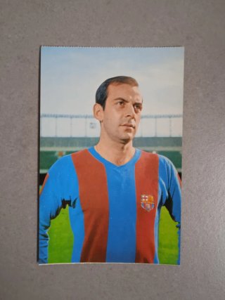 Lote 4 postales FC Barcelona