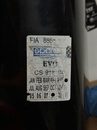 Baquet Sparco EVO Negro