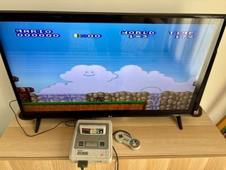 Super Nintendo + Nintendo Scope 6