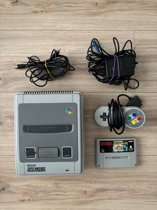 Super Nintendo + Nintendo Scope 6