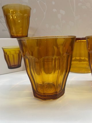 Vasos Duralex Picardie Ámbar (X6) Nuevos