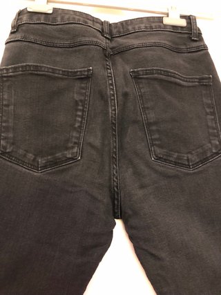 Jeans Zara vita alta bottoni neri taglia 38