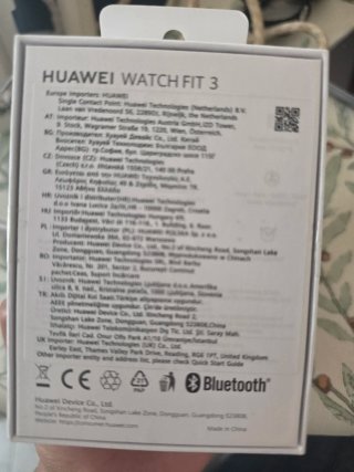Smartwatch Huawei Fit 3 Branco