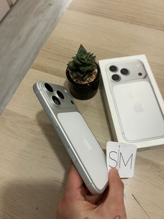 iPhone 17 Pro Max 256gb silver como nuevo