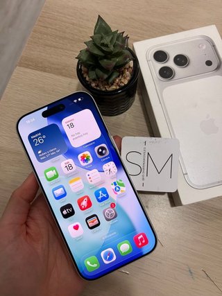 iPhone 17 Pro Max 256gb silver como nuevo