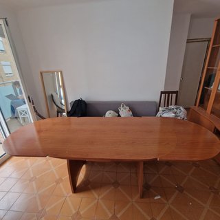 Mesa de comedor extensible madera