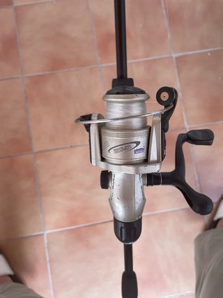 Carrete de pesca spinning