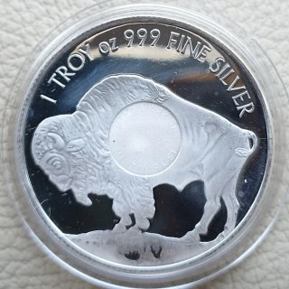 Onza pura plata Sunshine Mint con código seguridad
