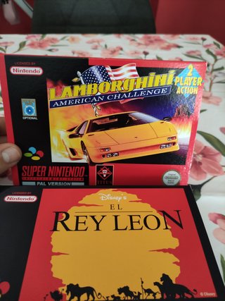 Pack Cajas Reemplazo Super Nintendo