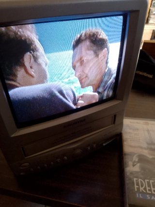 TV CRT combo VHS Sinudyne modello 10