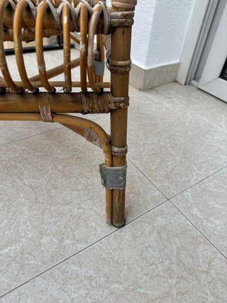 Sillas de mimbre para restaurar (2 unidades)