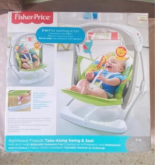 Columpio y Asiento Fisher-Price Rainforest Friends