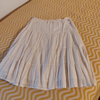 Falda Midi con brillos