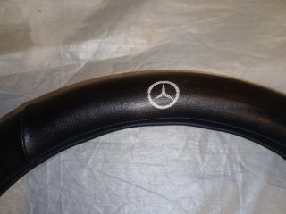 Cubre Volante Mercedes-Benz Negro