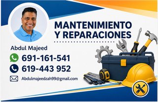 Mantenimiento, electricidad y reparaciones