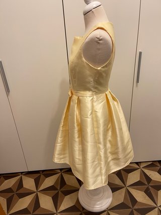 Abito elegante donna giallo