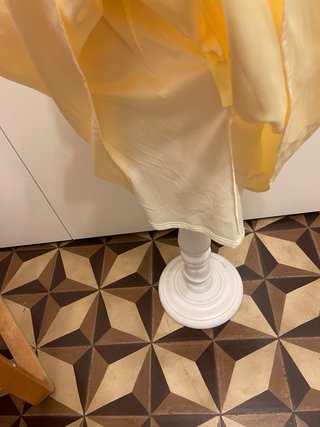 Abito elegante donna giallo
