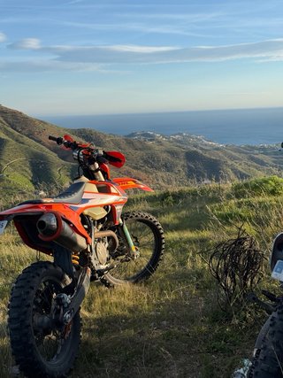Moto Enduro KTM 450 2017 cambio