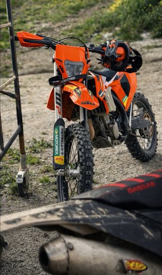 Moto Enduro KTM 450 2017 cambio