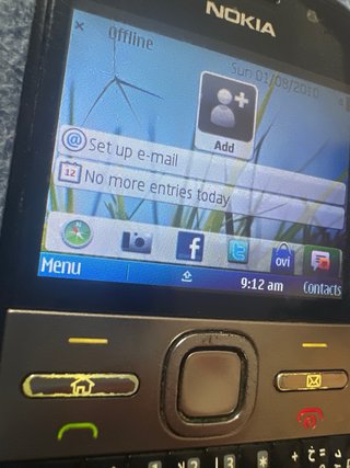 Nokia E5 00 Negro
