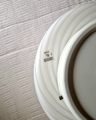 Plafoniera Vetro Murano Anni '70 Swirl