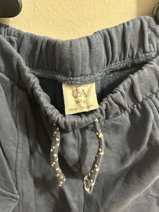 Conjunto Mickey 18-24m Sudadera Marrón Pantalón 24