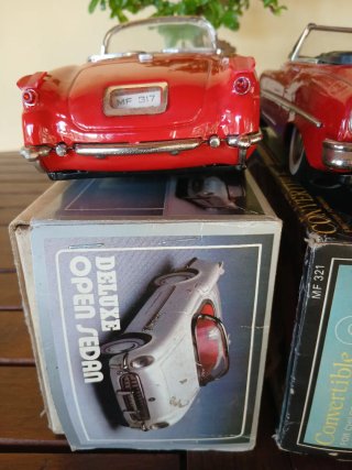 Coppia modellini auto Convertibile